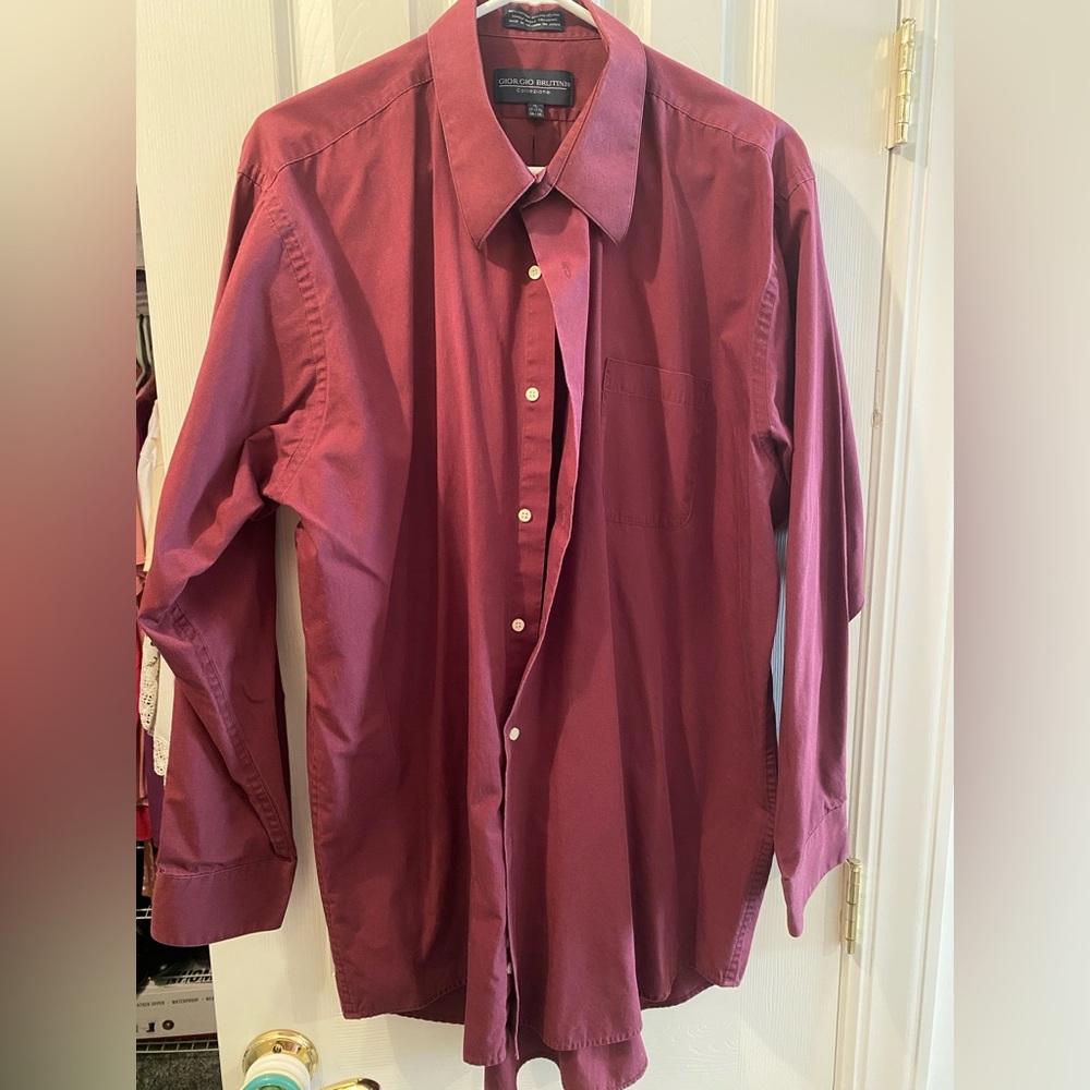 Maroon Dress shirt